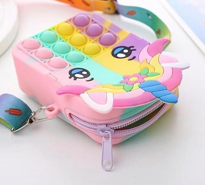 Unicorn Pop It Sling Bag - Image 2