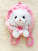 Cute Plush Cat Backpack