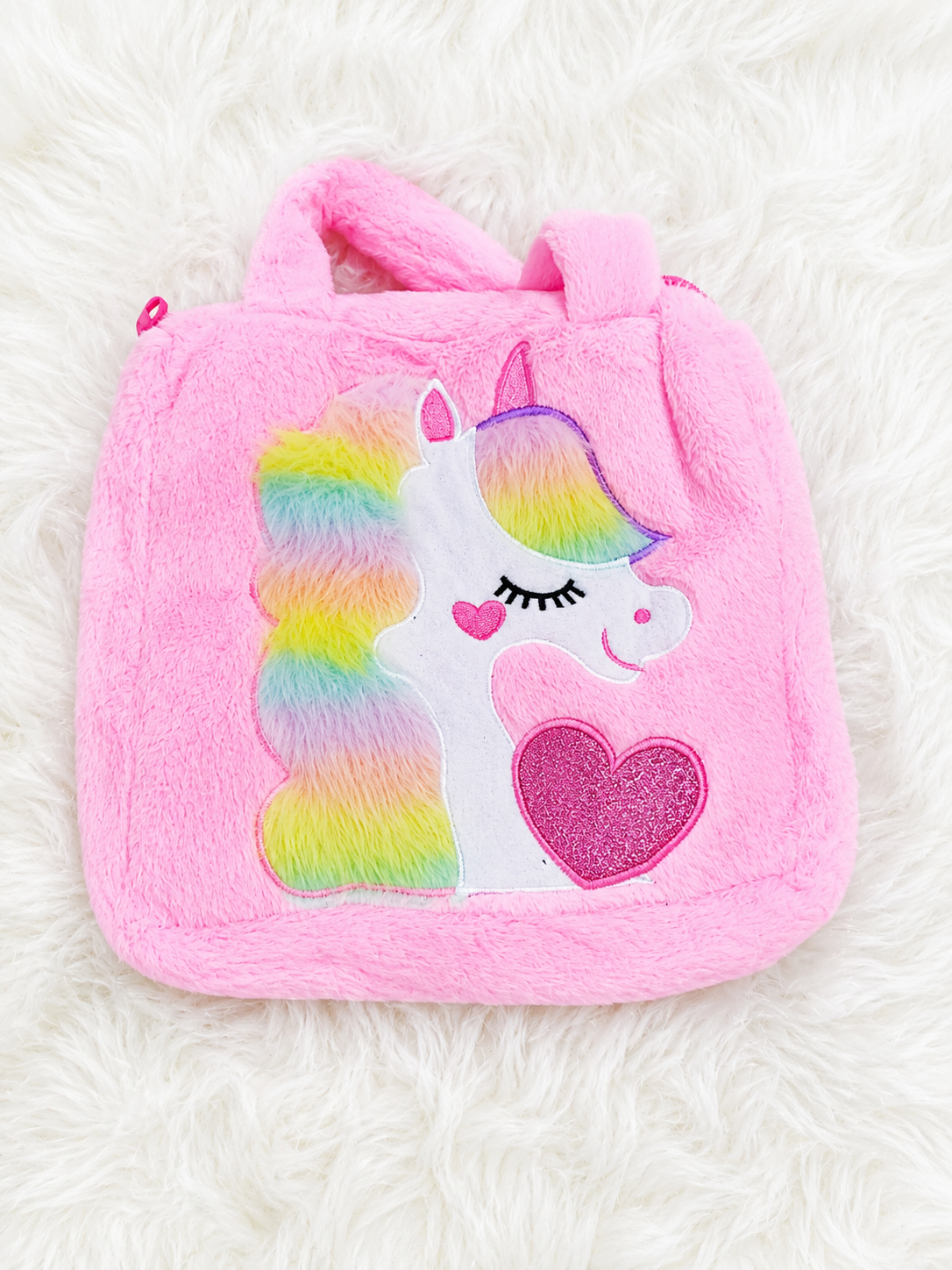 Unicorn Plush Handbag for Kids - Image 2