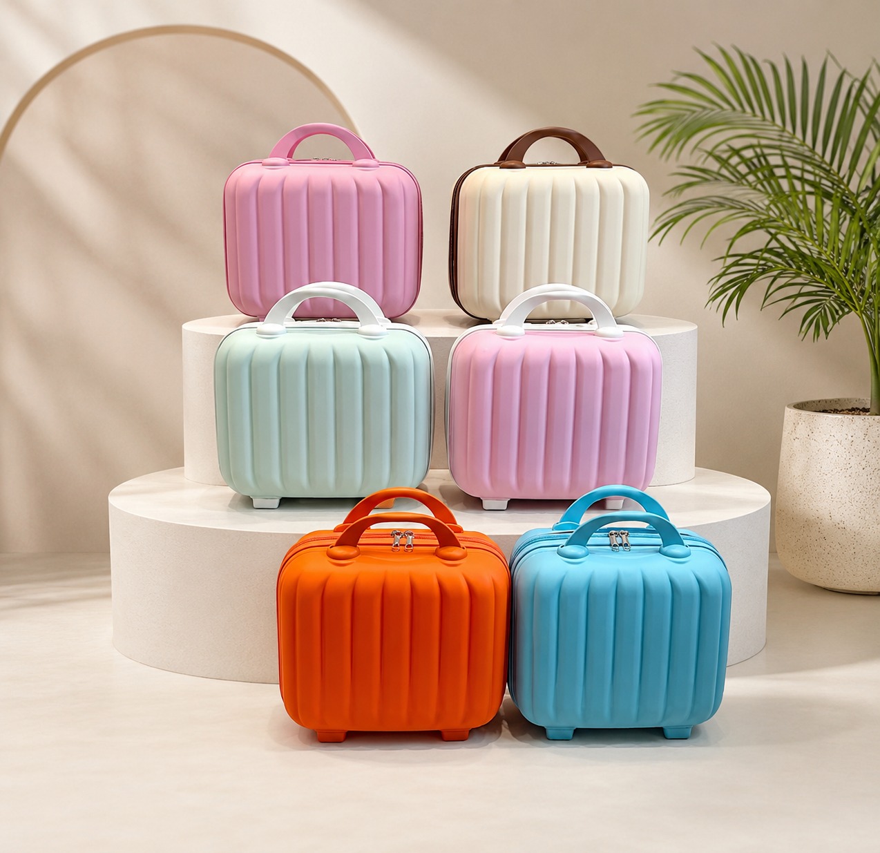 Mini Hard Shell Cosmetic Case