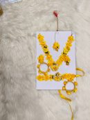 Radha Costume Flower Jewellery Set