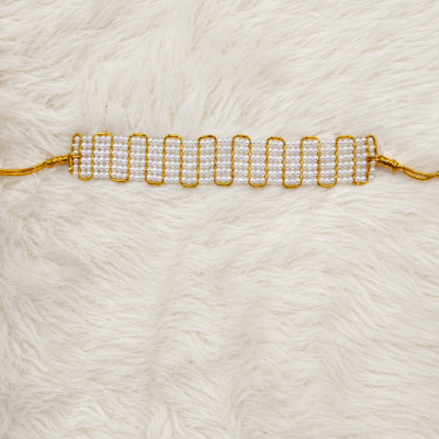 Kids Pearl & Gold Designer Hip Chain