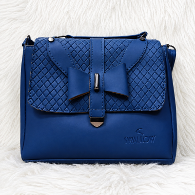 Handbag with Bow Design & Shoulder Strap