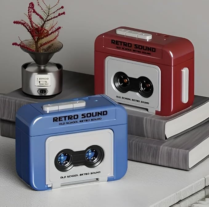 Mini Cassette Tape Recorder Keychain - Image 2